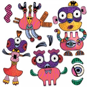Headu Ecoplay - Joc Creeaza Monstri Amuzanti Headu - 1